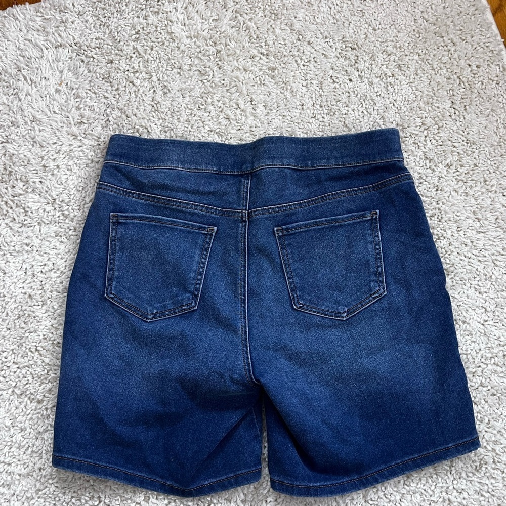 WOMENS NEW DIRECTION PULL ON SHORTS SIZE 10 SHORT EUC - Picture 5 of 10